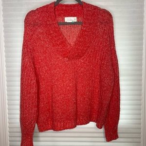 Anthropologie Wool Knit Sweater- 1X